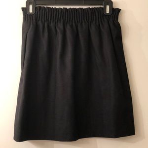 J. Crew Black Skirt